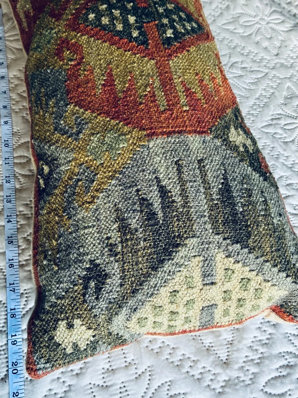 Grandin Road Kilim style Accent Pillow